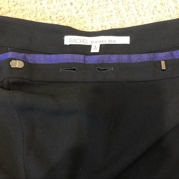 RACHEL ROY Loose Dressy Shorts Black Sz 8 - Picture 8 of 10